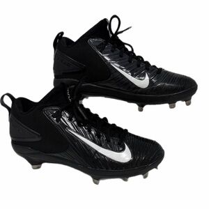 Nike Mike Trout Max Air Black and White Baseball Cleats Size 8